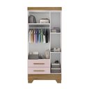 Ver imagem 3 de Guarda-roupa Infantil 3 Portas 2 Gavetas Colorir