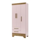 Ver imagem 6 de Guarda-roupa Infantil 3 Portas 2 Gavetas Colorir