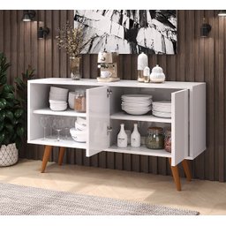 Cantinho Do Café Aparador Balcão Buffet 2 Portas - 5