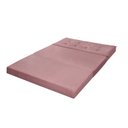 Ver imagem 4 de Puff Recamier Casal Rosa que Vira Cama Colchão Estofado Espuma D23