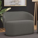 Ver imagem 1 de Sofá 2 Lugares Namoradeira Orgânica para Sala Malu Suede M11 - D’Rossi