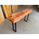 Ver imagem 1 de Aparador de Angico Tampo de 10cm 1300x300x800mm