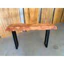 Ver imagem 2 de Aparador de Angico Tampo de 10cm 1300x300x800mm