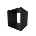 Ver imagem 3 de Nicho para Quarto Infantil Quadrado 40cm Preto