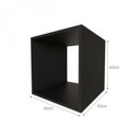 Ver imagem 6 de Nicho para Quarto Infantil Quadrado 40cm Preto