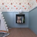 Ver imagem 7 de Nicho para Quarto Infantil Quadrado 40cm Preto