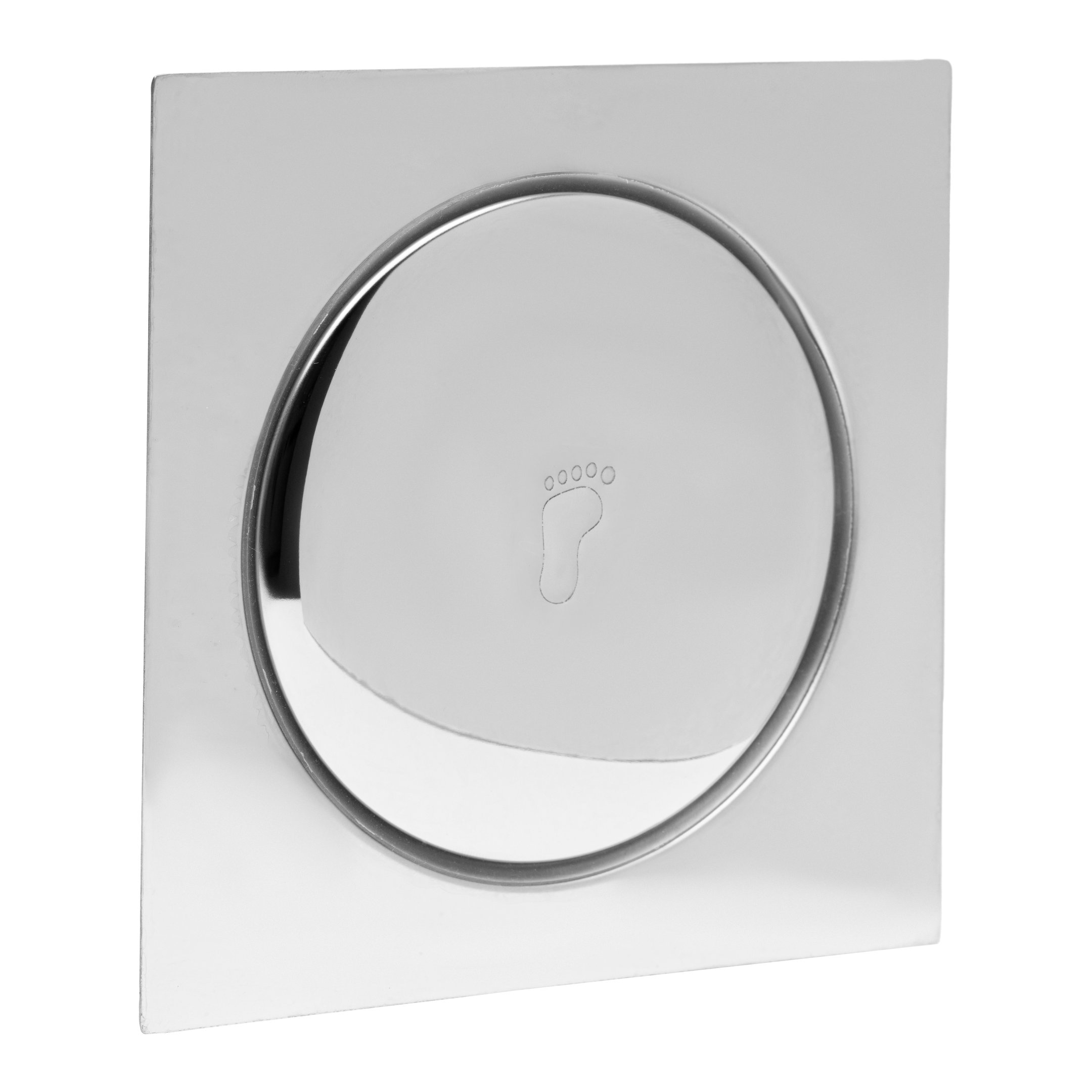 Ralo Inteligente Click 10x10 Quadrado Inox Para Banheiro Veda Cheiro Anti Odor - 2
