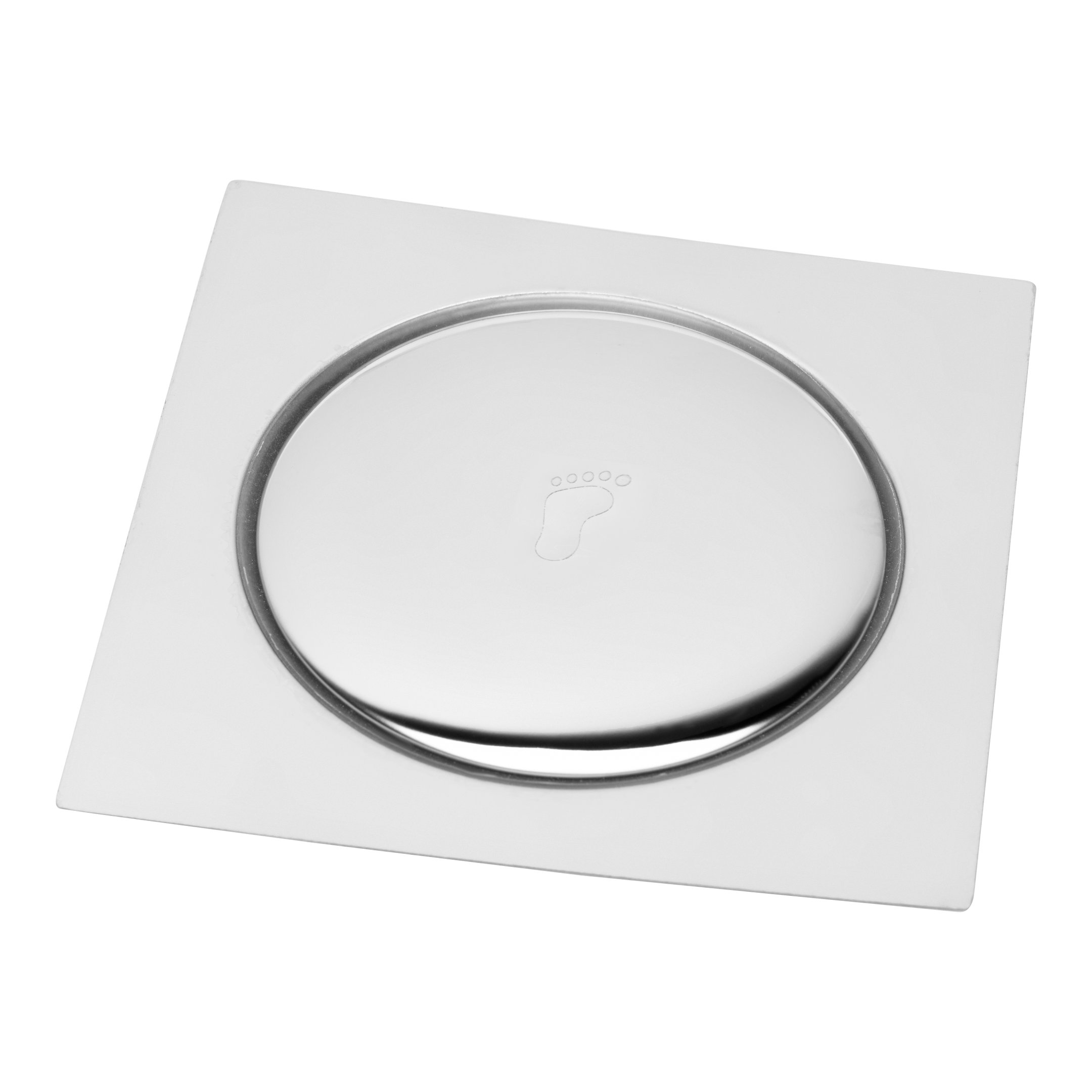 Ralo Inteligente Click 10x10 Quadrado Inox Para Banheiro Veda Cheiro Anti Odor - 3