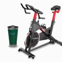 Ver imagem 1 de Bicicleta Ergométrica Spinning Sb 2000 Genis e Copo Térmico Ichef com Tampa Smart Cup 600 ml - Verde