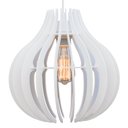 Ver imagem 5 de Pendente Lótus Poptem com lâmpada st58 127v branco