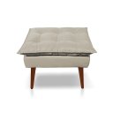 Ver imagem 3 de Kit 02 Poltrona Opala Decorativa + 01 Puff Opala Suede