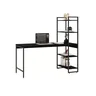 Escrivaninha Mesa Escritório com Estante 4 Prateleiras Estilo Industrial 150cm Active Yescasa - 3