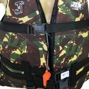 Ver imagem 3 de Colete Salva Vida Aux. Flutuação Infantil Camuflado 40 a 50kg