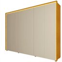Ver imagem 3 de Guarda-roupa Casal 6 Portas com Led com Pés 100% Mdf Lumina