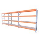 Ver imagem 1 de Mini Porta Pallet Prateleira Reguláveis 800 Kg Total 4 Niveis Inicial + 2 Continuação 3 Niveis