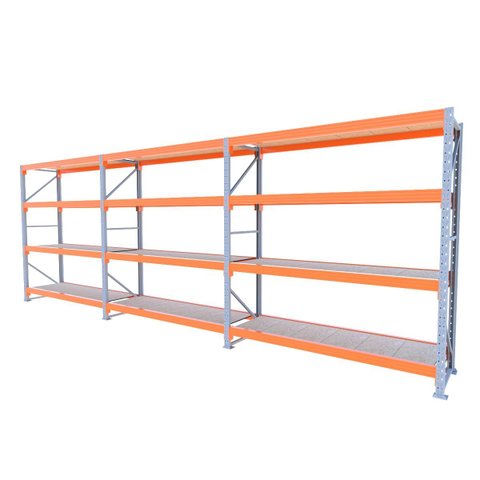 Mini Porta Pallet Prateleira Reguláveis 800 Kg Total 4 Niveis Inicial + 2 Continuação 3 Niveis