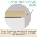 Ver imagem 6 de Balcao Multiuso Tampo Tamburato 70cm Olmo Branco Tok Arty Olmo Branco