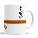 Ver imagem 2 de Caneca Judô Kimono Artes Marciais Faixa Marron