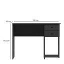 Ver imagem 4 de Mesa Escrivaninha 4115 Qmovi Preto