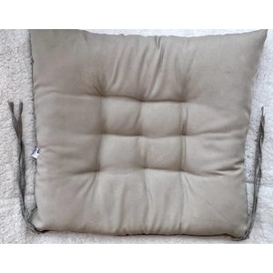 Kit 04 Assento Futton para Cadeira Oxford 40cm X 40cm:cinza