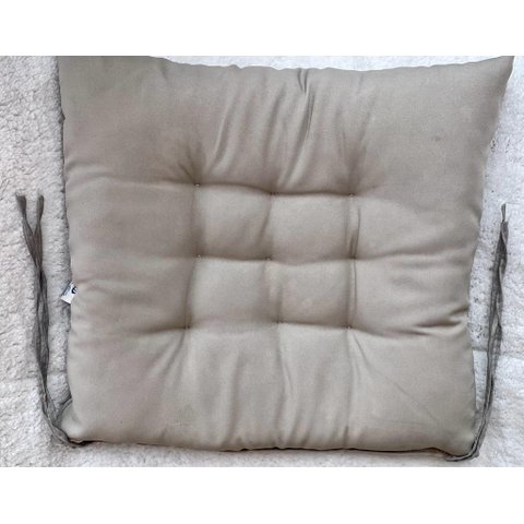 Kit 04 Assento Futton para Cadeira Oxford 40cm X 40cm:cinza