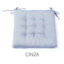 Ver imagem 2 de Kit 04 Assento Futton para Cadeira Oxford 40cm X 40cm:cinza