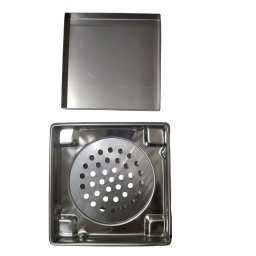 Ralo Oculto 15x15 Invisivel Inox Anti Odor Anti Inseto Casa Banheiro Lavabo Varanda Cozinha Resisten - 5
