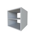 Ver imagem 3 de Nicho com Prateleira para Quarto Infantil 40cm Cinza/Cristal