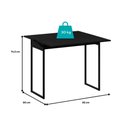 Ver imagem 7 de Conjunto: Mesa de Cozinha 1590 Extensível + 4 Banquetas Branco - Carraro