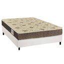 Ver imagem 1 de Cama Box Casal: Colchão Espuma Orthoflex D33/EP Matera + Base CRC Suede White(138x188)