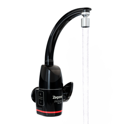 Torneira Eletrônica Zagonel Prima Black Touch Bancada ou Parede 127v - 1