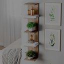 Ver imagem 4 de Torre de Prateleira Freijó Estante Multiuso Sala Quarto