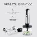 Ver imagem 4 de Mixer Elétrico 3 em 1 Processador Portátil Inox Wm1 220v