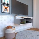 Ver imagem 7 de Nicho para Quarto Infantil 80cm Cinza/Cristal