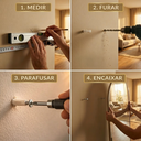 Ver imagem 5 de Espelho Decorativo Grande Oval com Moldura Metal Corpo Inteiro 170 X 70 Cm Industrial