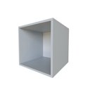 Ver imagem 3 de Nicho para Quarto Infantil 40cm MDP Cinza/Cristal