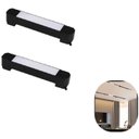Ver imagem 1 de Kit 2 Luminária Led Difusa Linear para Trilho 10w Preto