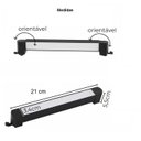 Ver imagem 2 de Kit 2 Luminária Led Difusa Linear para Trilho 10w Preto
