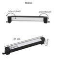 Ver imagem 2 de Kit 2 Luminária Led Difusa Linear para Trilho 10w Preto