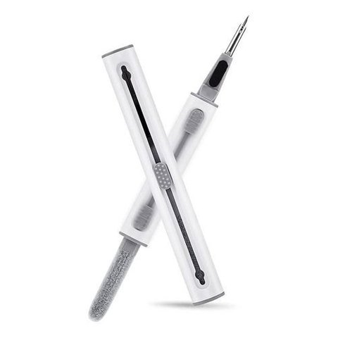 Caneta Multifuncional Limpadora de Fone Branco