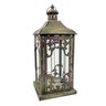 Lanterna Decorativa Verde 47x20cm G Envelhecida - 1