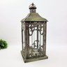 Lanterna Decorativa Verde 47x20cm G Envelhecida - 2