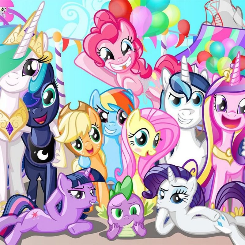 Papel de Parede desenho my little pony