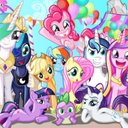 Ver imagem 2 de Papel de Parede desenho my little pony