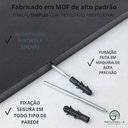 Ver imagem 3 de Estante Multiuso Prateleira Preta 100x15 Suporte Invisível