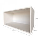 Ver imagem 6 de Nicho para Quarto Infantil 80cm MDP Branco