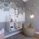 Ver imagem 7 de Nicho para Quarto Infantil 80cm MDP Branco