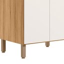 Ver imagem 5 de Paneleiro 04 Pt 70 Cm 16992 Freijo Off White Cristal Nicioli