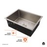 Cuba Gourmet Terena 58x45cm e Calha Waiana Embutida 60x19cm Aço Inox 304 - Prata - 4
