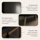 Ver imagem 6 de Cozinha Modulada Compacta para Forno/Cooktop com Pia 190cm Florença Multimóveis MCR2467 Preto